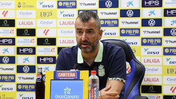 23/05/2025 FUTBOL PRIMERA DIVISION TEMPORADA 24/25 Rueda de prensa de Diego Martinez