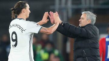Ibrahimovic ve a Mourinho como el técnico ideal del United