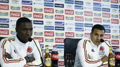 Zapata y Murillo: Estamos motivados para el juego con Perú