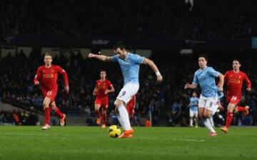 Manchester City - Liverpool Gol de Alvaro Negredo
