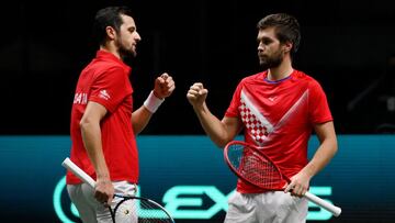 Pavic y Mektic, finalistas de la Copa Davis.