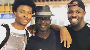 Khephren, Lillian y Marcus Thuram.