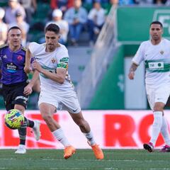 Resumen y gol del Elche vs Valladolid de LaLiga Santander