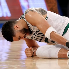 Tatum tiene roto el tendón de Aquiles y ya ha sido operado