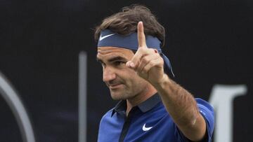 Federer ganó a Fritz.