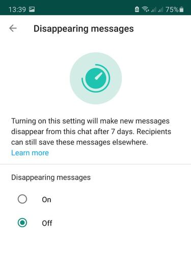 WhatsApp: Cómo usar tus nuevos Mensajes que Desaparecen, comprueba si los tienes