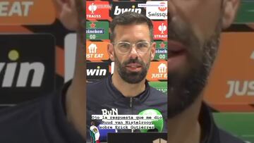 Ruud van Nistelrooy se deshace en elogios sobre Erick Gutiérrez