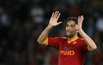 22 jugadores leyenda del A.S. Roma