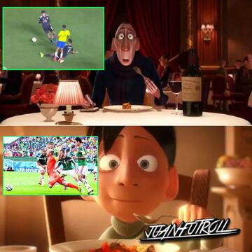 Los memes lloran la derrota de México ante Brasil