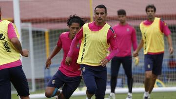 &Aacute;ngel L&oacute;pez ENTRENAMIENTO DE LAS PALMAS
 