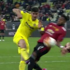 Polémica: el Villarreal reclamó una mano de Fred en la prórroga