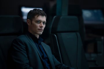 Joseph Morgan como James Ackerson en Halo , episodio 1, temporada 2  Foto: Adrienn Szabo/Paramount+