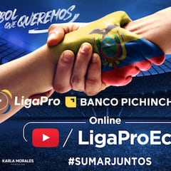 LigaPro impulsa una telemaratón benéfica para luchar contra el coronavirus en Ecuador