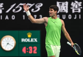 Alcaraz - Zverev en directo: semifinales del Open de Australia, en vivo hoy