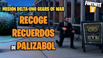 ¿Dónde están los recuerdos de palizabol en Fortnite? Misión Delta-Uno/Gears of War