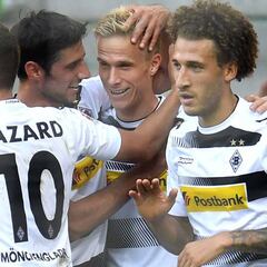 El Gladbach gana y se mete en Europa antes de recibir al Barça