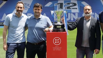 Vicente Moreno, Catoira, Rufete y Diego L&oacute;pez.