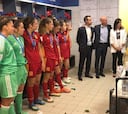 Los reyes felicitan a la Selección femenina por su subcampeonato