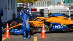 NORRIS Lando (gbr), McLaren Renault F1 MCL35, portrait during the Formula 1 Aramco Grosser Preis Der Eifel 2020, Eifel Grand Prix, from October 9 to 11, 2020 on the N&uuml;rburgring, in N&uuml;rburg, Germany - Photo Antonin Vincent / DPPI
 AFP7 
 10/10/2020 ONLY FOR USE IN SPAIN