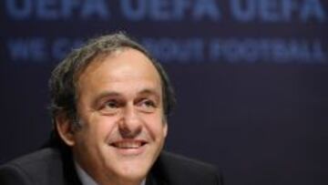 Michel Platini, presidente de la UEFA.