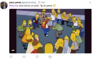 Los memes de la pelea de Neymar y Semedo