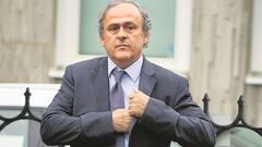 Michel Platini (64 a&ntilde;os) en una foto reciente.