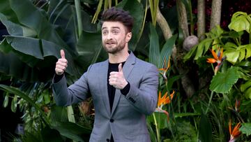 Actor Daniel Radcliffe arrives at the London premiere of the film 'The Lost City' in London, Britain March 31, 2022. REUTERS/Tom Nicholson