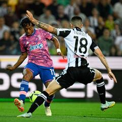 Juventus, con Cuadrado, vence a Udinese pero queda en Conference