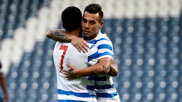 Vargas actuó unos minutos en la igualdad del Hoffenheim