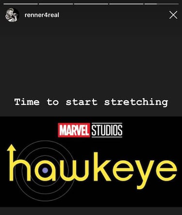 Hawkeye: Jeremy Renner anuncia el inicio de la preproducción de la serie