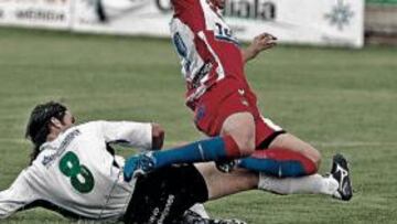 <b>MUY DISPUTADO. </b>Mérida y Ponferradina jugaron un partido que decidió el mayor acierto berciano.