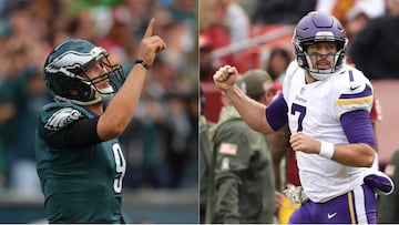 Case Keenum y Nick Foles, héroes desconocidos en la Final de la NFC