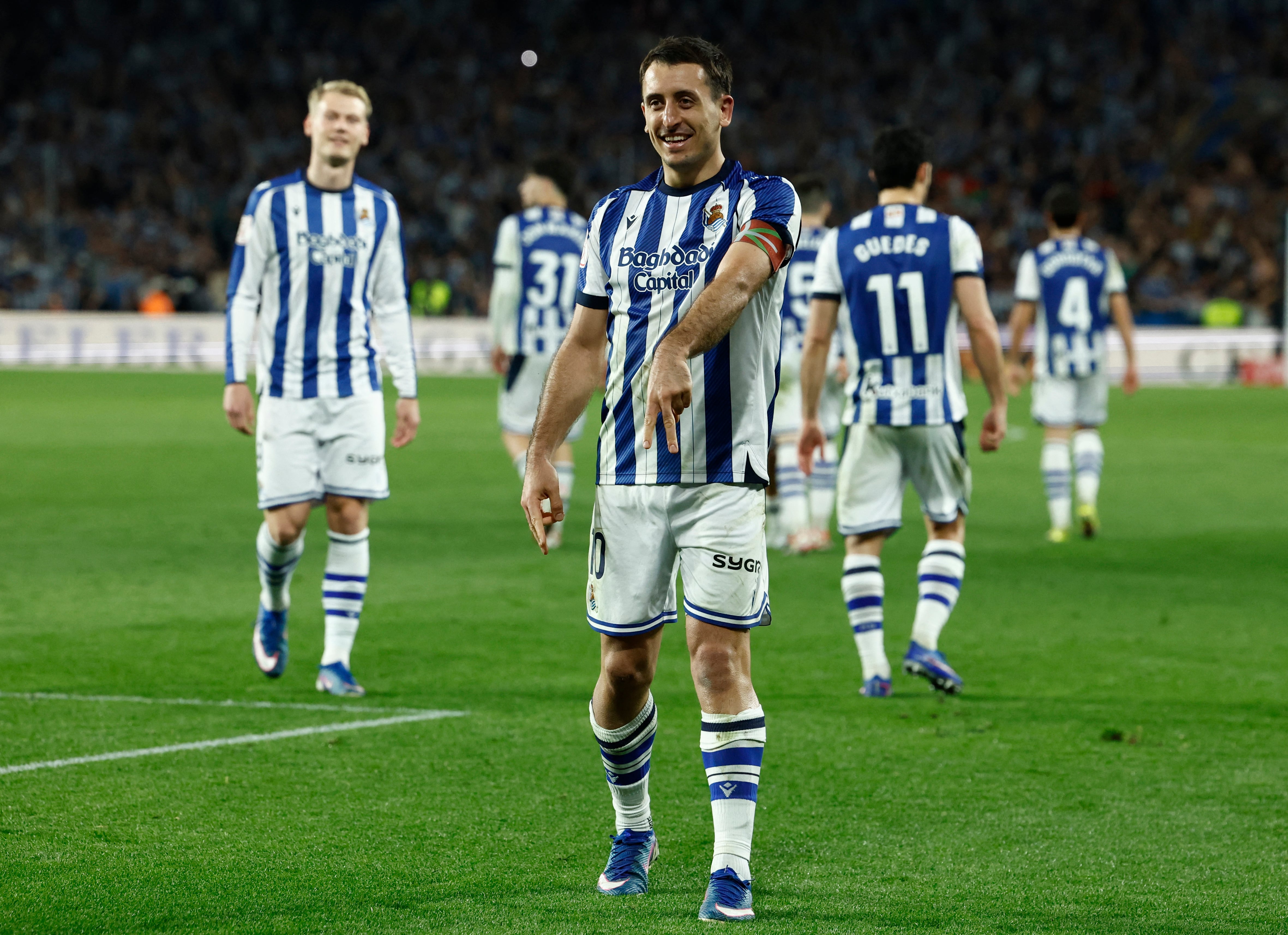 La Real brinda por la eternidad 