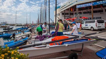 El Mundial de 29er arranca en El Bal¨ªs con 245 participantes de 26 pa¨ªses