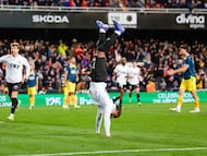 24/01/26 PARTIDO PRIMERA DIVISION
VALENCIA CF - RCD ESPANYOL
GOL 3-2 RAMAZANI PENALTI ALEGRIA