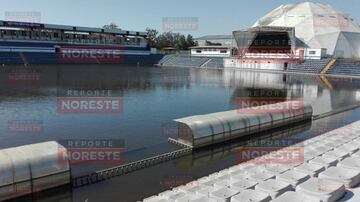 Los estadios en México que terminaron inundados