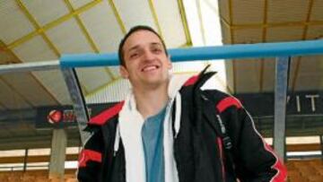 <b>DE RÉCORD. </b>Rakocevic sonríe tras un gran inicio de temporada.