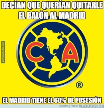 Los memes de la victoria del Real Madrid ante el América