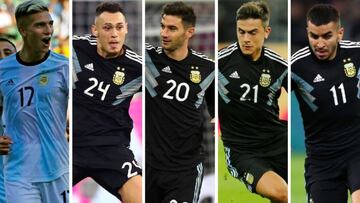 Así han rendido los jugadores en duda de Scaloni para la Copa