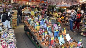 El mercado de las flores es una parada obligada en Amsterdam