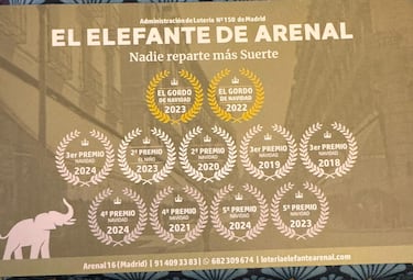 Magali, responsable de la administración ‘El Elefante Blanco’: “Una clienta rechazó un número y tocó ‘El Gordo’ de la Lotería de Navidad”