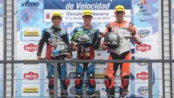 Alonso López, en el centro de la imagen.