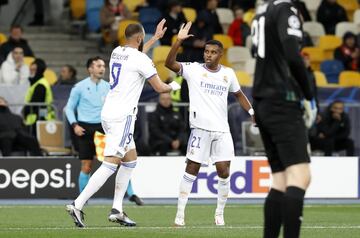 Kryvtsov anotó en propia puerta el 0-1 para el Real Madrid.