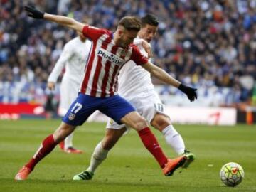 James no la pasó bien frente al Atlético de Madrid