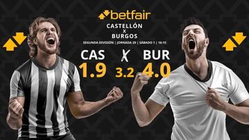 CD Castellón vs. Burgos CF: horario, TV, pronósticos y clasificación