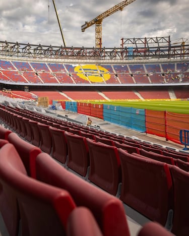 Los trabajos de cimentación en los niveles inferiores están casi completados.