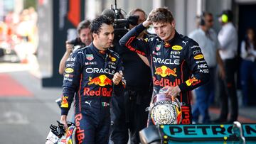 Max Verstappen se olvida de Checo Pérez