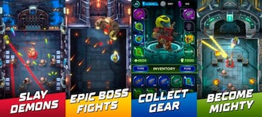 Mighty Doom es la nueva apuesta de Bethesda para móviles: shooter cenital F2P