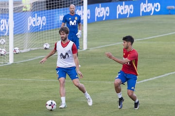 Yeray y Marco Asensio.