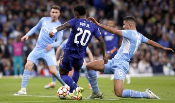 Vinicius puso el 3-2 en el marcador.